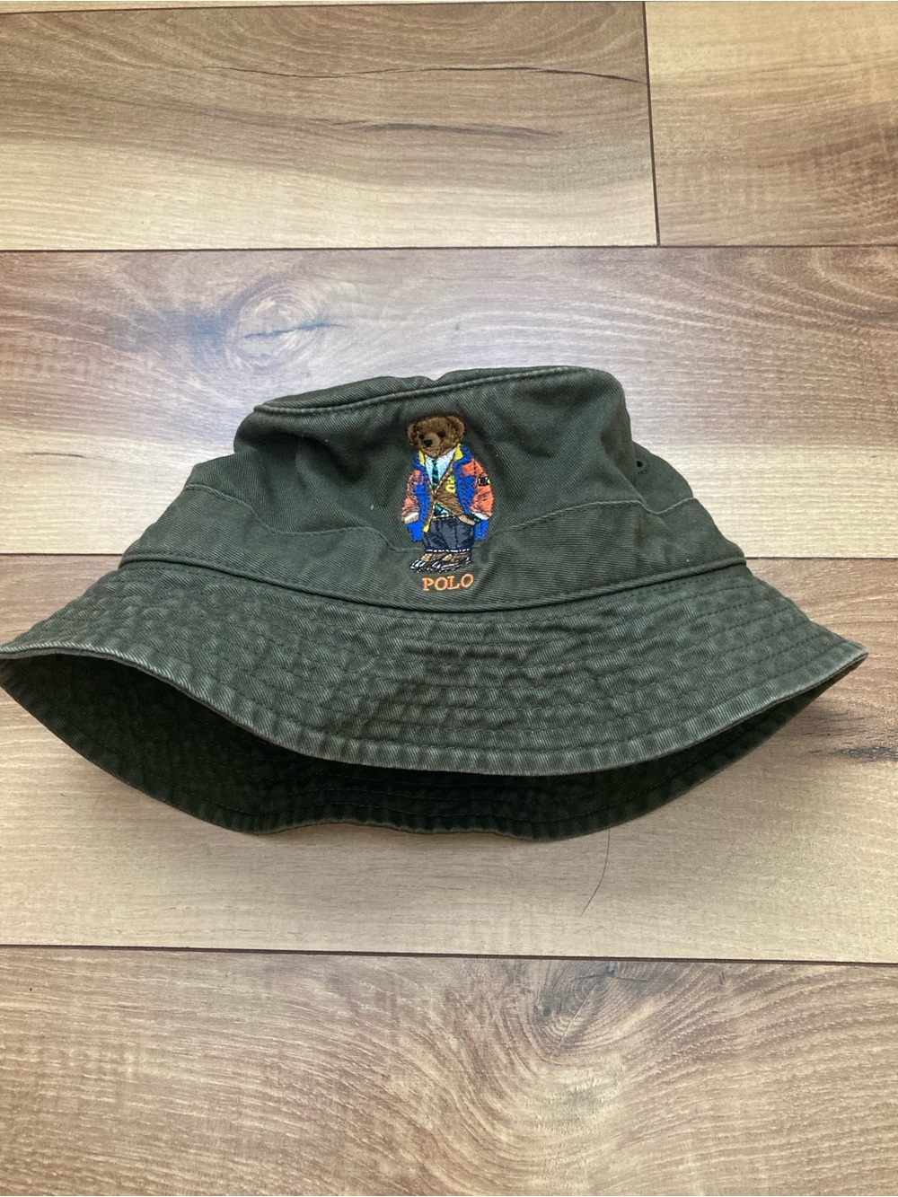 Polo Kids Polo Bear Chino Bucket Hat - Picture 6 of 7